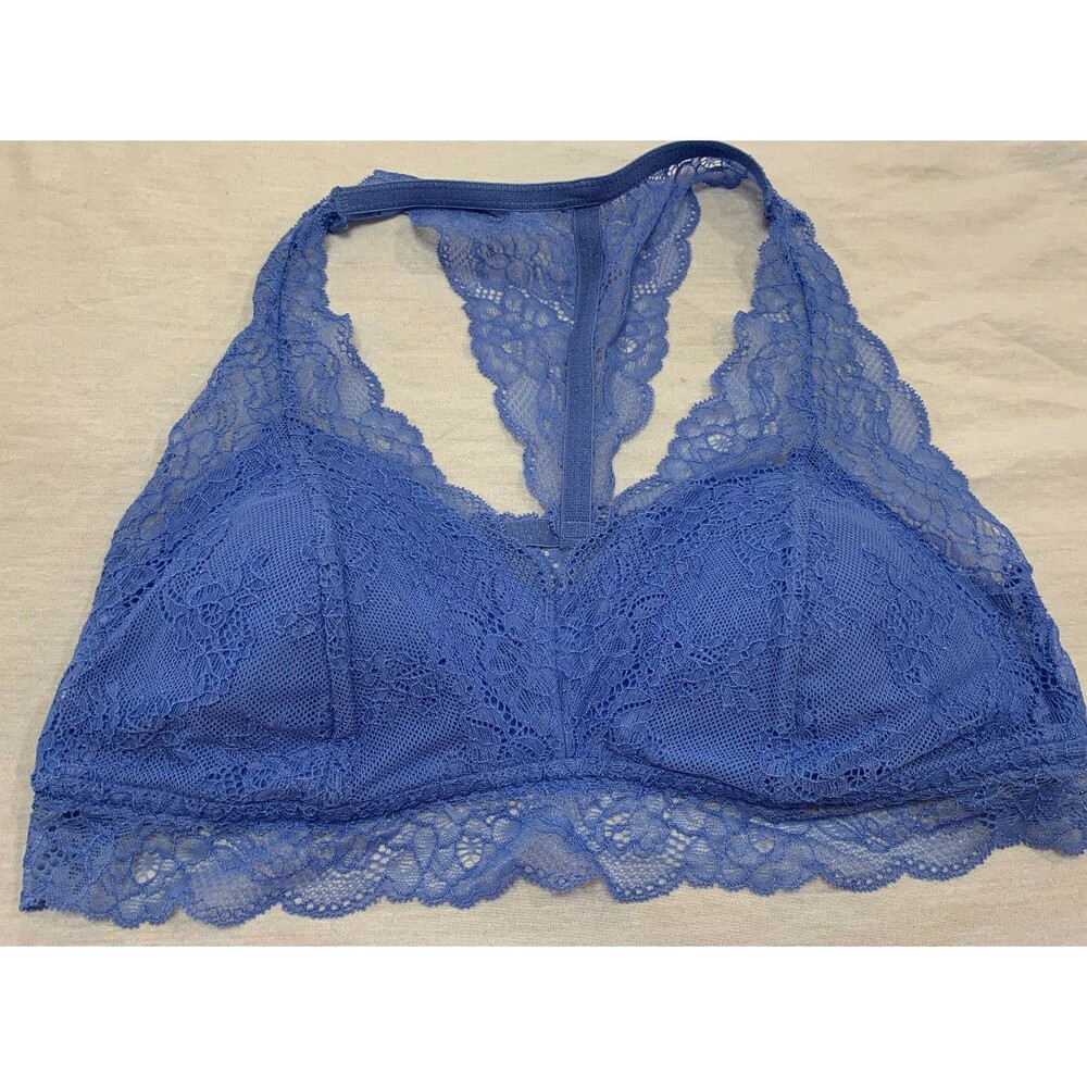 GILLIGAN OMALLEY RACERBACK BRALETTE WOMENS WIRE FREE BRA SIZE L